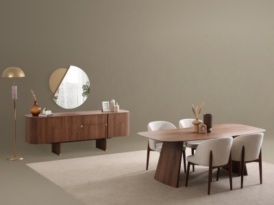 Delta Ahşap Yemek Odası